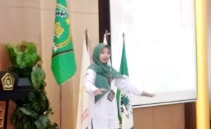 Farida Ari Kusuma, S,Si, pengelola media sosial MAN 2 Kulon Progo